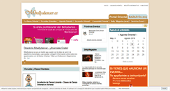 Desktop Screenshot of mbellydancer.es