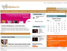 Tablet Screenshot of mbellydancer.es